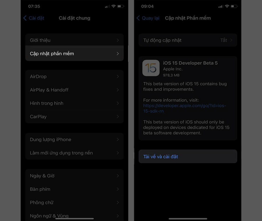 Cách cập nhật iOS 15 Beta 5 để trải nghiệm giao diện ứng dụng đẹp và thông minh hơn - Hình 9