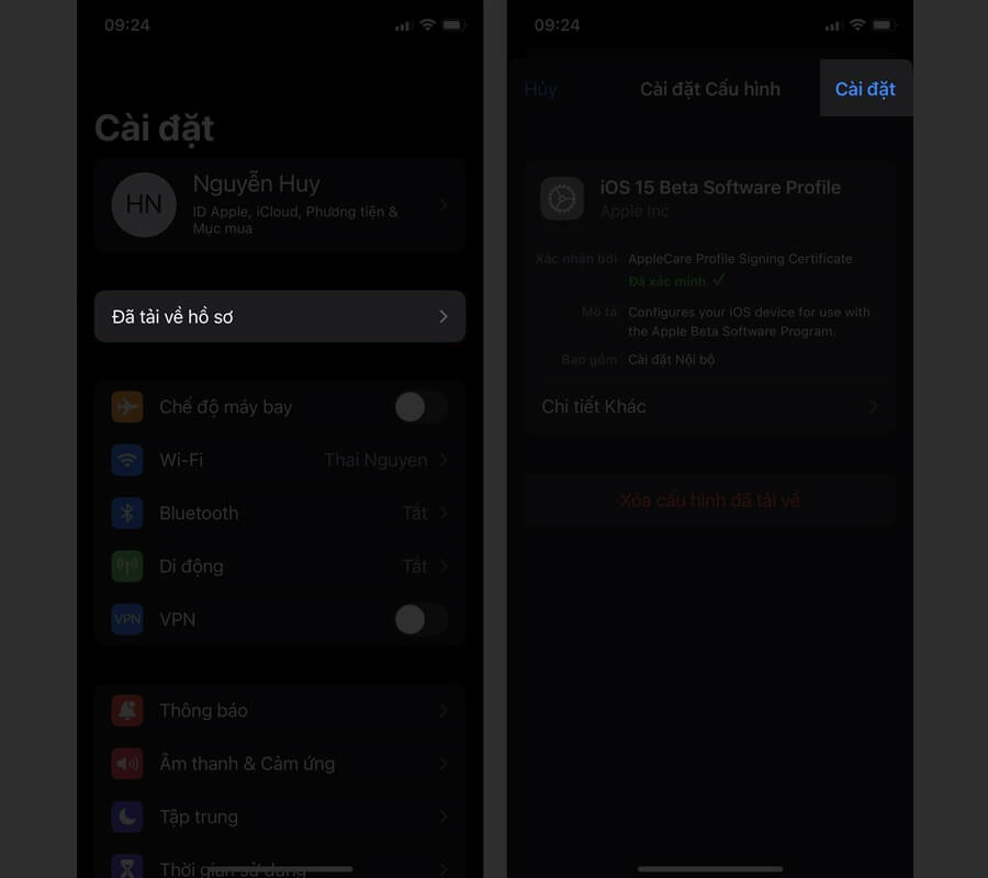 Cách cập nhật iOS 15 Beta 8 trên iPhone, cho bạn trải nghiệm trình duyệt mới mượt mà hơn - Hình 5