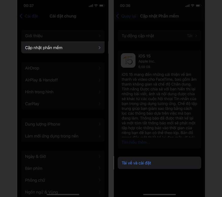 Cách cập nhật iOS 15 chính thức để trải nghiệm những tính năng mới xịn sò - Hình 15 Cách cập nhật iOS 15 chính thức để trải nghiệm những tính năng mới xịn sò - Hình 15