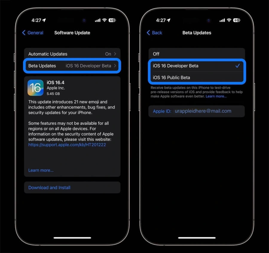Cách cập nhật iOS Beta mà không cần phải tải thông qua trang web - Hình 2 Cách cập nhật iOS Beta mà không cần phải tải thông qua trang web - Hình 2
