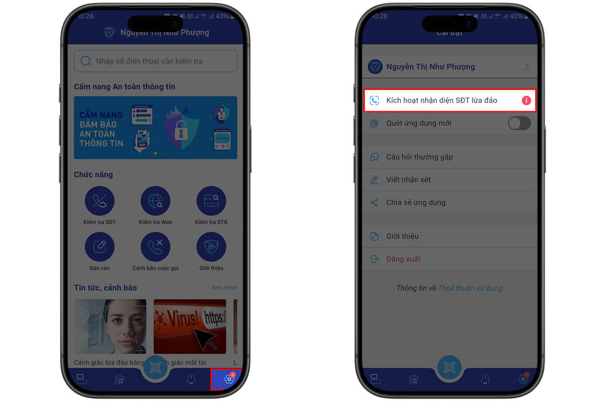 Cách chặn số điện thoại lừa đảo bằng nTrust hiệu quả - Hình 4 Chặn cuộc gọi rác