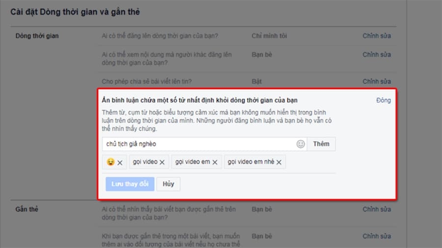 Cách chặn trào lưu bình luận "Chủ tịch giả nghèo..." trên Facebook - Hình 3 Cách chặn trào lưu bình luận "Chủ tịch giả nghèo..." trên Facebook - Hình 3