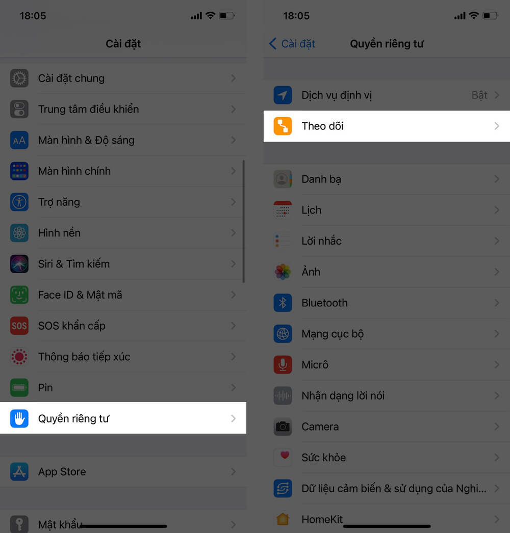 Cách chặn ứng dụng theo dõi trên iPhone để bảo vệ thông tin cá nhân - Hình 1