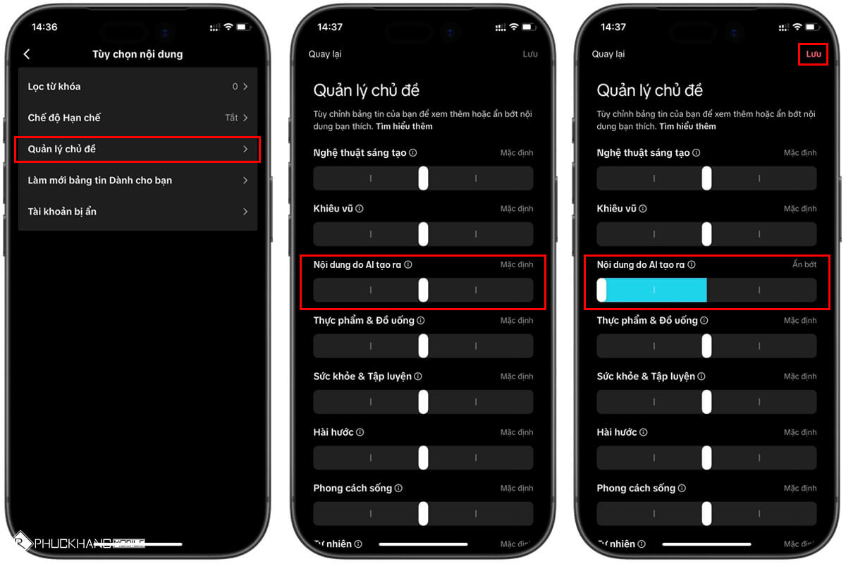 Cách chặn video AI trên TikTok để tránh deepfake - Hình 3 Hạn chế nội dung AI trên TikTok