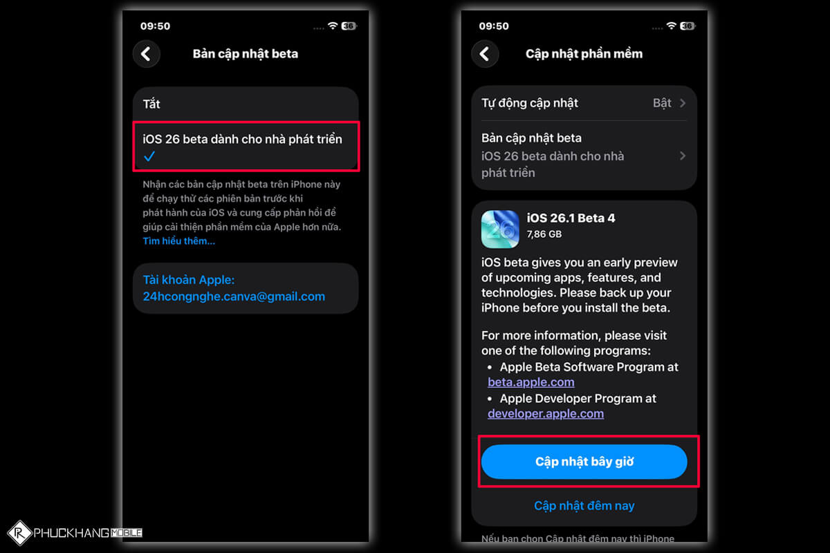 Hướng dẫn chỉnh độ trong suốt Liquid Glass trên iPhone iOS 26 - Hình 2 Cách chỉnh độ trong suốt Liquid Glass trên iOS 26 - Hình 2