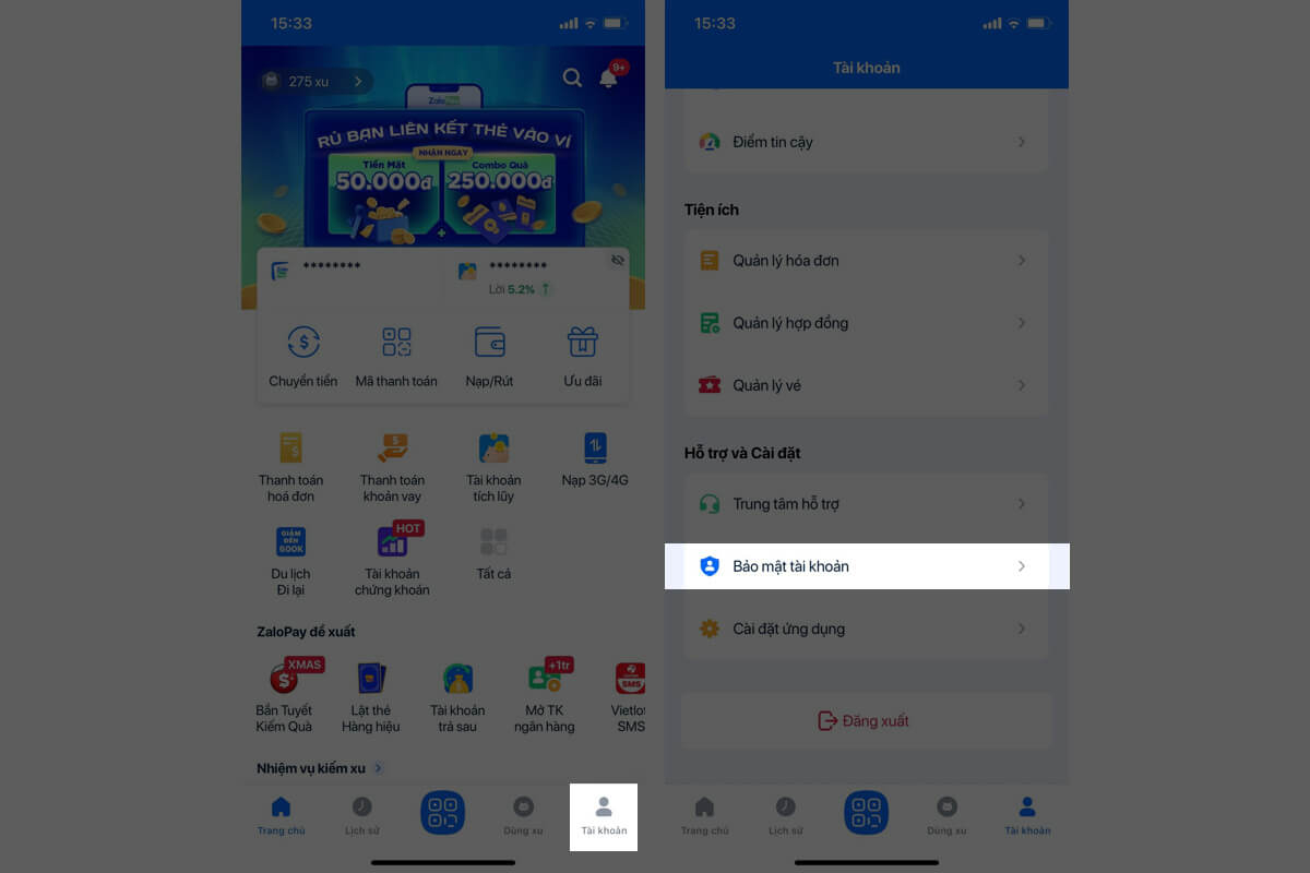 Cách chỉnh thời gian khóa ZaloPay để bảo vệ tài khoản hiệu quả nhất - Hình 1
