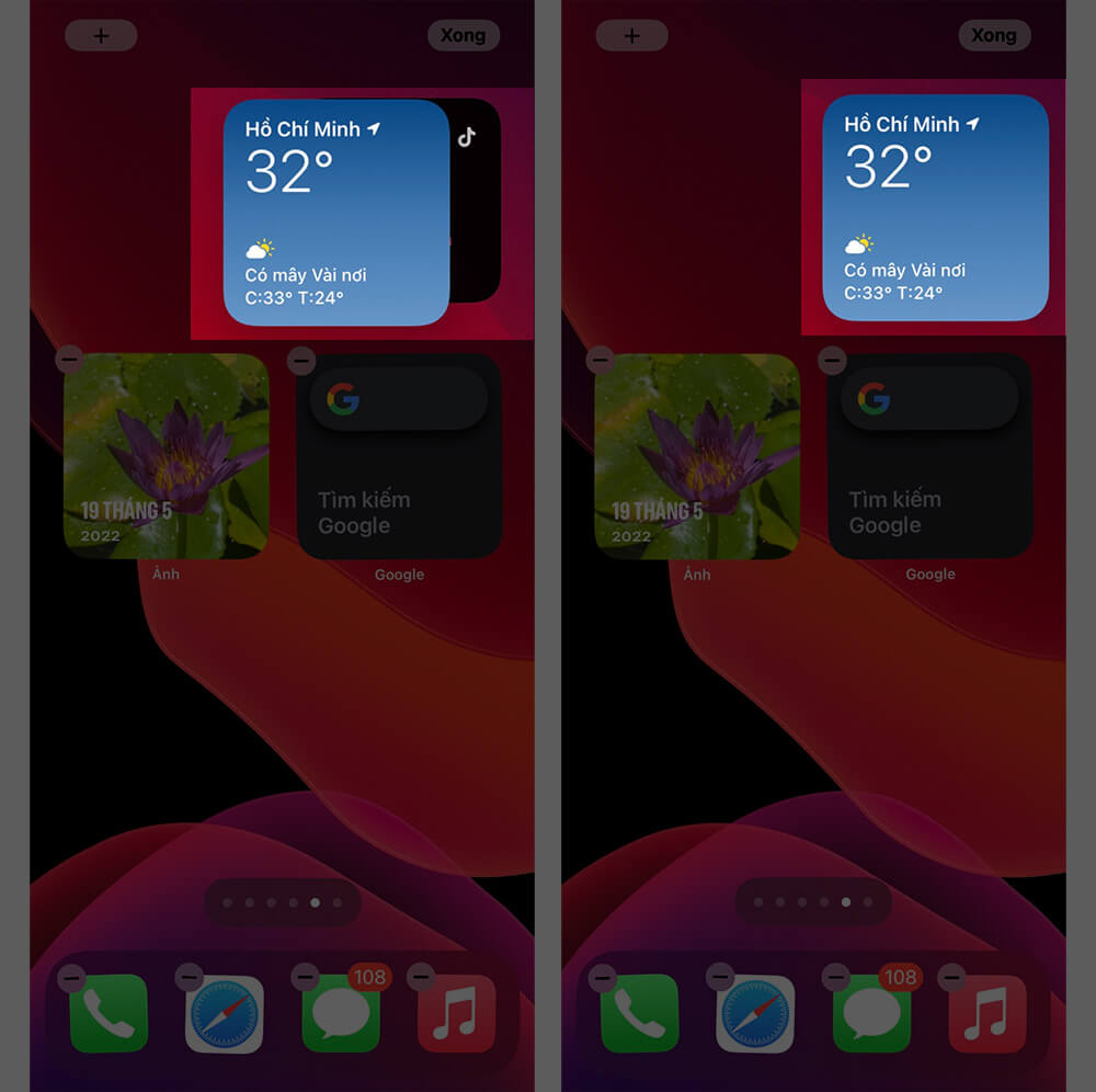 Hướng dẫn cách chồng widget trên iPhone để dùng được nhiều tiện ích hơn - Hình 3