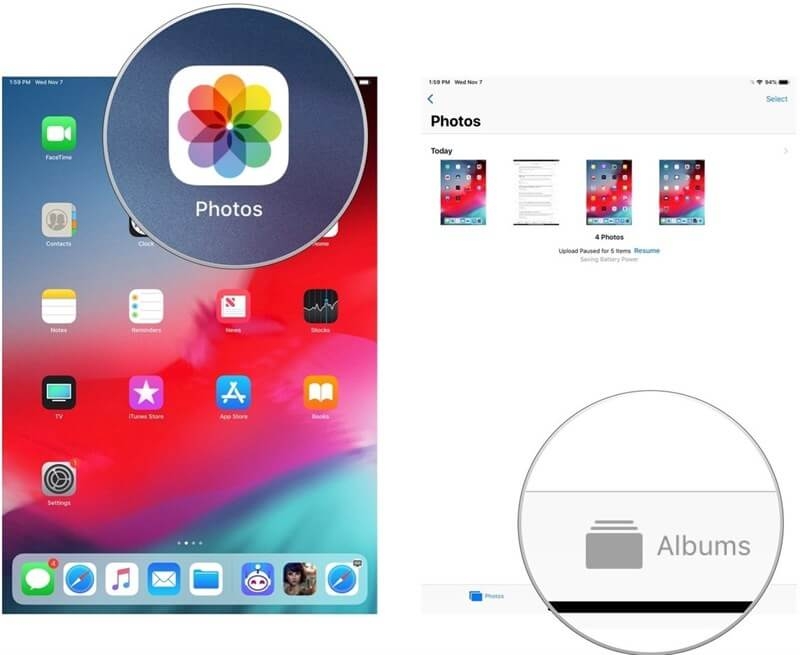 Cách chụp ảnh màn hình Apple iPad Pro 2018 - Hình 6