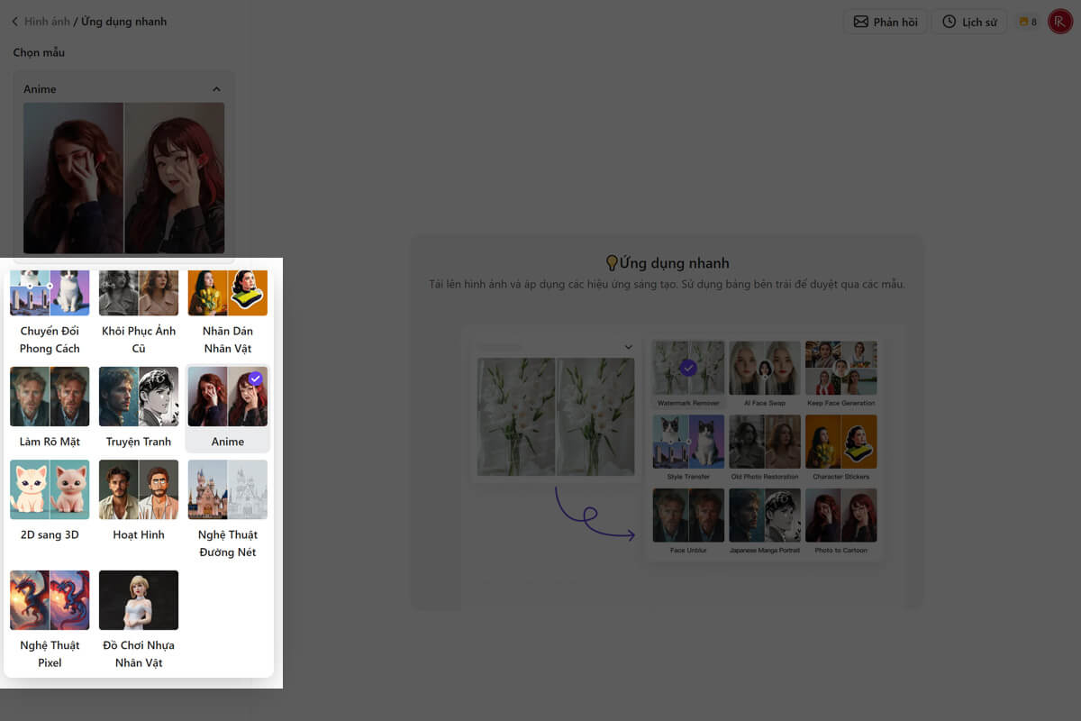 Cách dùng Monica AI chuyển ảnh miễn phí - Hình 5 Cách dùng Monica AI chuyển ảnh miễn phí - Hình 5