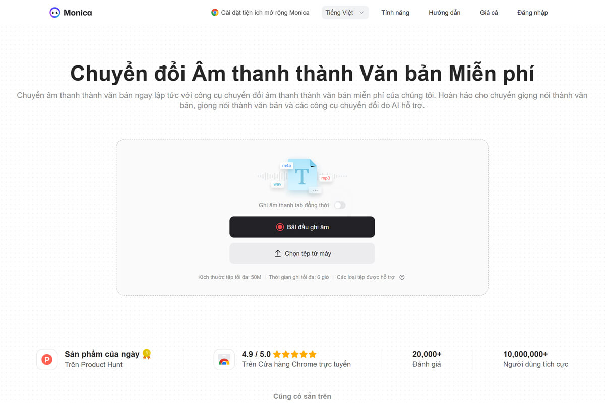 Cách chuyển ghi âm thành văn bản bằng AI đơn giản, hiệu quả trên mọi thiết bị - Hình 1 Cách chuyển ghi âm thành văn bản bằng AI - Hình 1