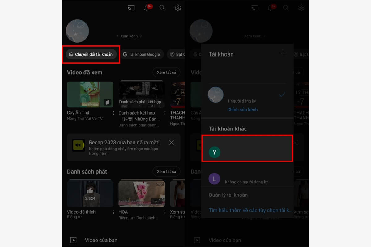 Hướng dẫn cách chuyển playlist YouTube sang tài khoản khác vô cùng đơn giản - Hình 4 Hướng dẫn cách chuyển playlist YouTube sang tài khoản khác vô cùng đơn giản - Hình 4
