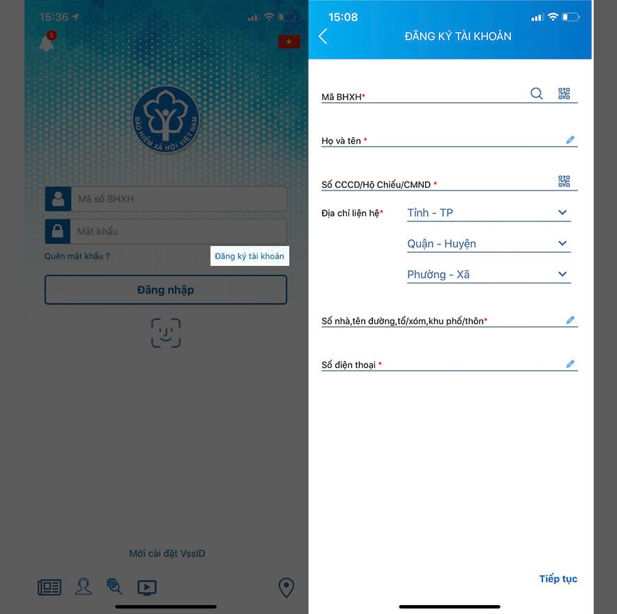 Cách đăng ký VssID tại nhà bằng smartphone mới nhất 2021, giúp quản lý thẻ BHYT/BHXH dễ dàng hơn - Hình 6 Cách đăng ký VssID tại nhà bằng smartphone mới nhất 2021, giúp quản lý thẻ BHYT/BHXH dễ dàng hơn - Hình 6