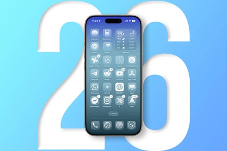 Cách giảm độ trong suốt trên iOS 26 giúp đỡ rối mắt khi nhìn lâu