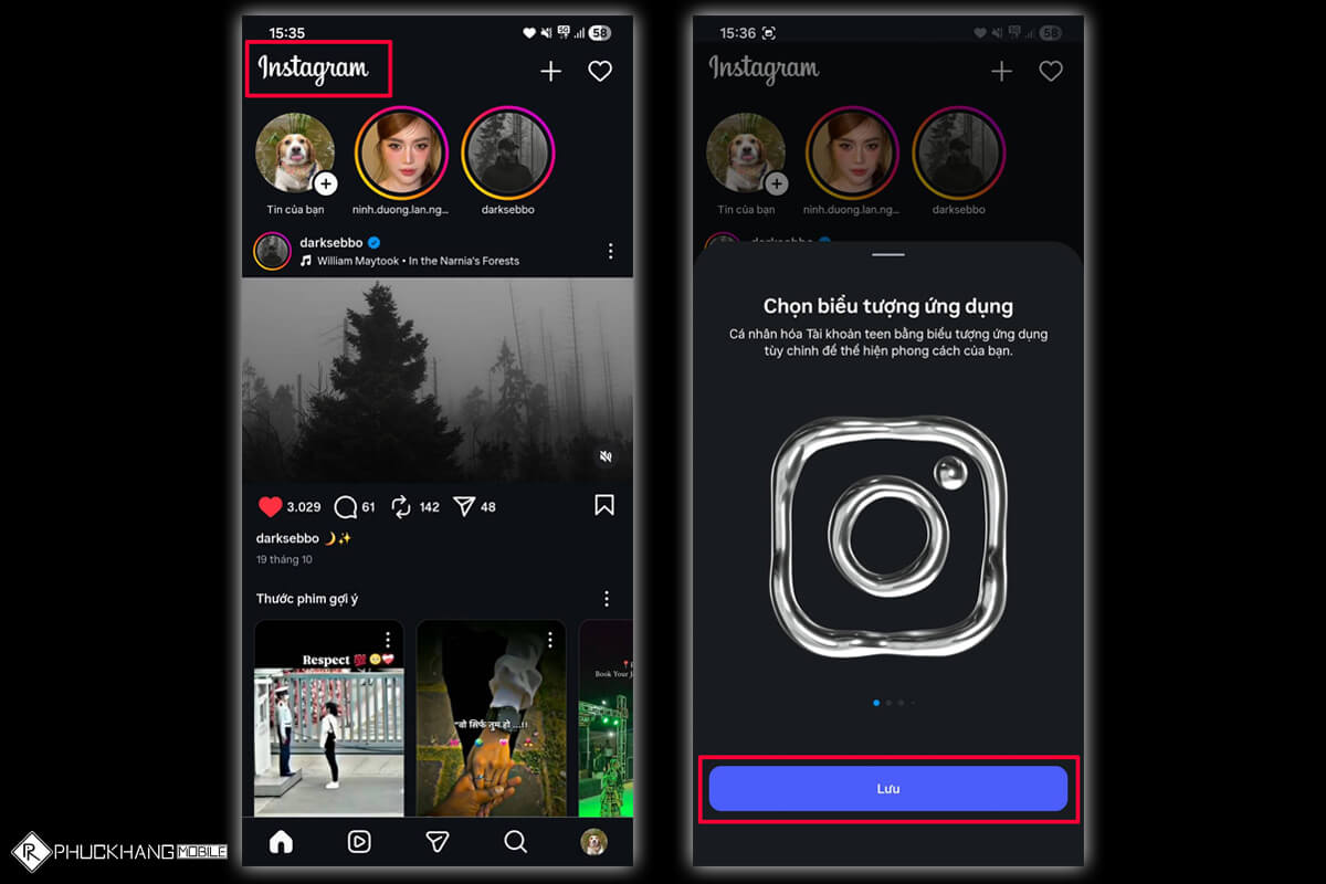 Cách đổi logo ứng dụng Instagram - Hình 2