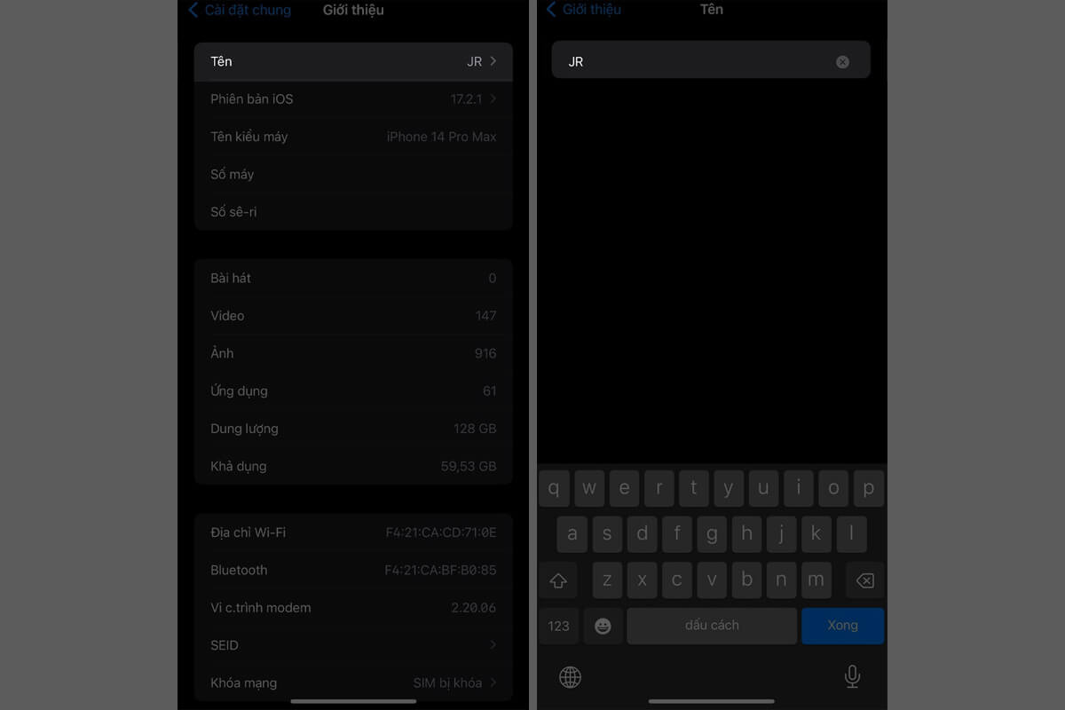 Cách đổi tên AirDrop độc đáo trên iPhone chỉ trong vài nút bấm - Hình 2 Cách đổi tên AirDrop trên iPhone - Hình 2