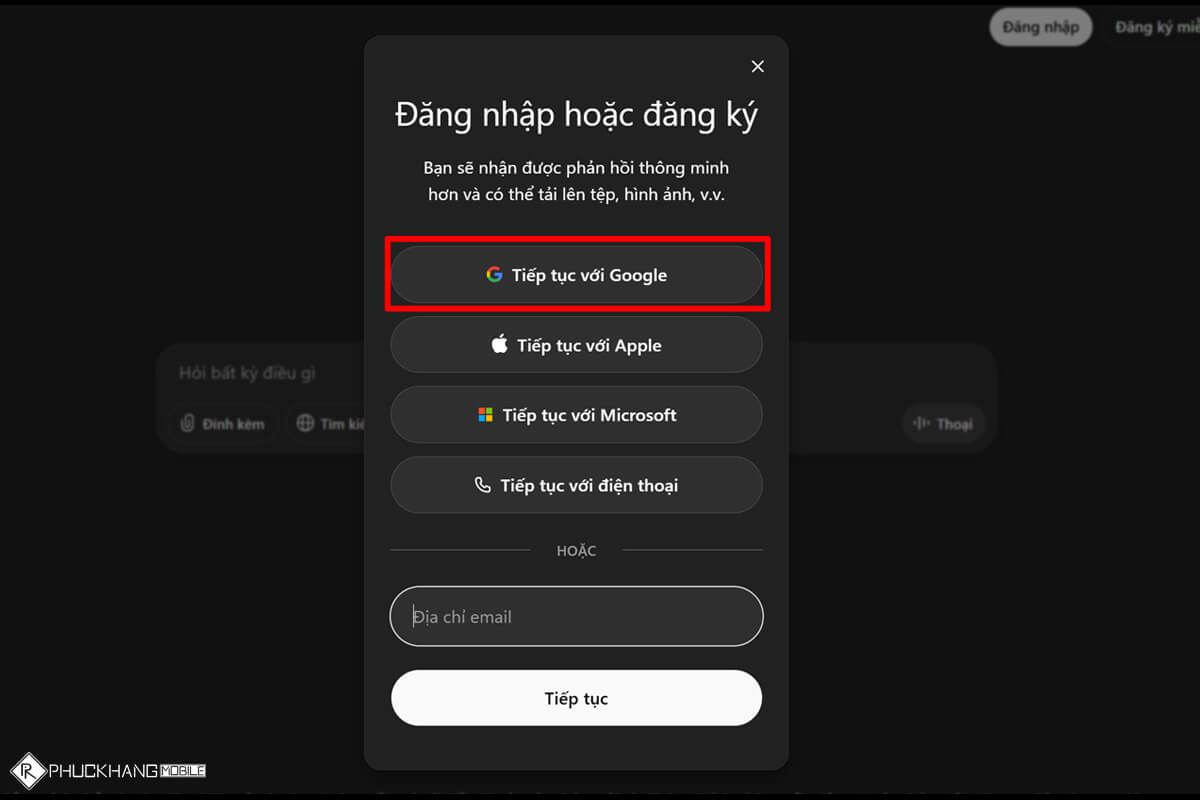 Cách dùng Photoshop trong ChatGPT