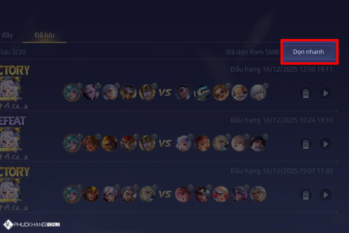 Cách giảm dung lượng Liên Quân Mobile - Hình 11