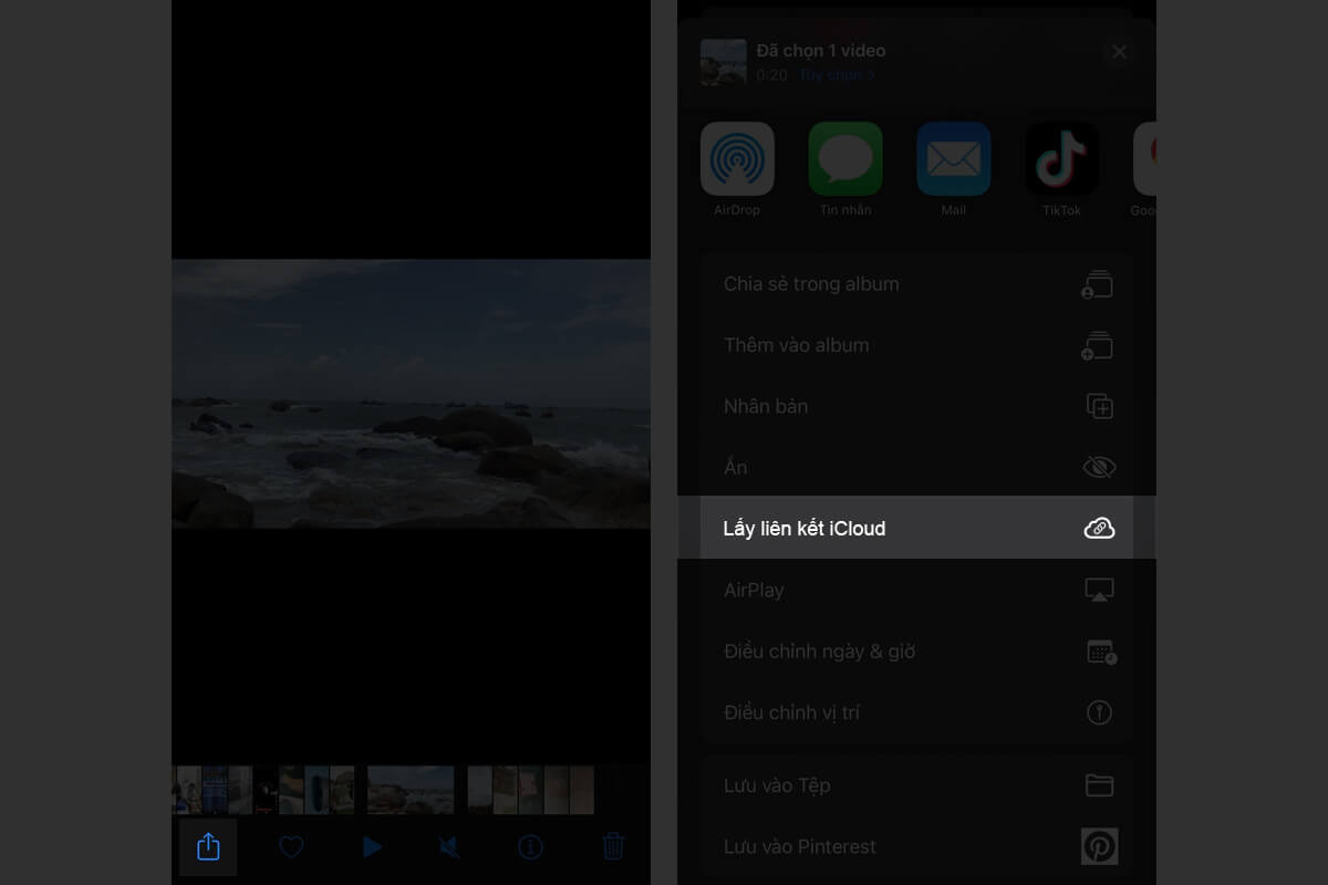 Cách gửi video dung lượng lớn trên iPhone một cách nhanh chóng - Hình 2 Cách gửi video dung lượng lớn trên iPhone một cách nhanh chóng - Hình 2