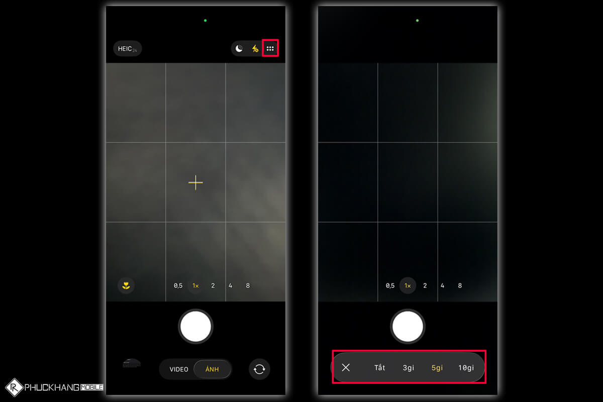 Cách hẹn giờ chụp ảnh trên iPhone