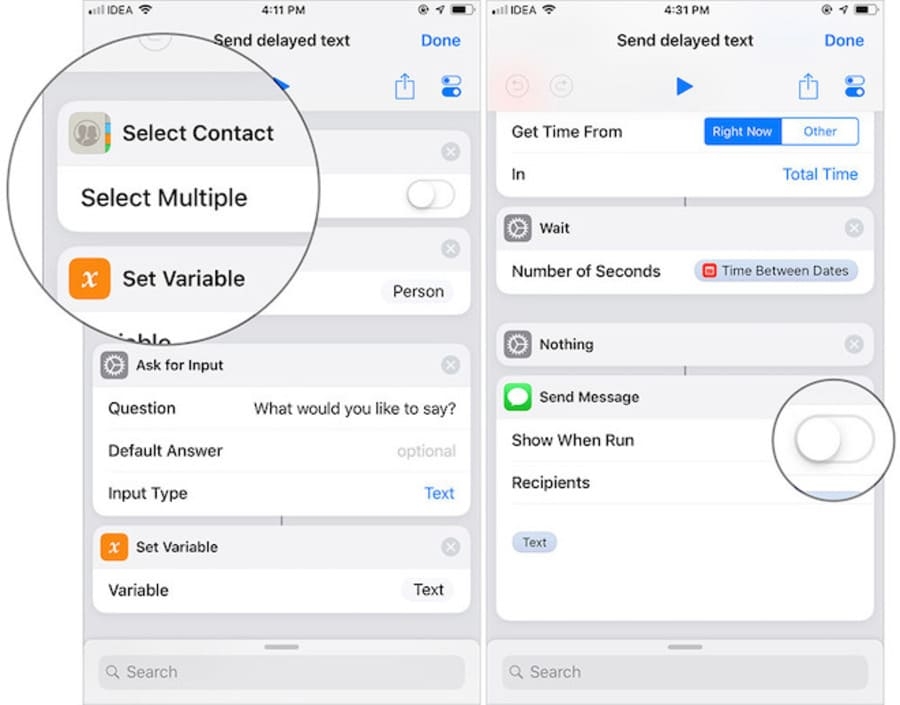 Cách hẹn giờ gửi SMS tự động dành cho tín đồ iPhone - Hình 3