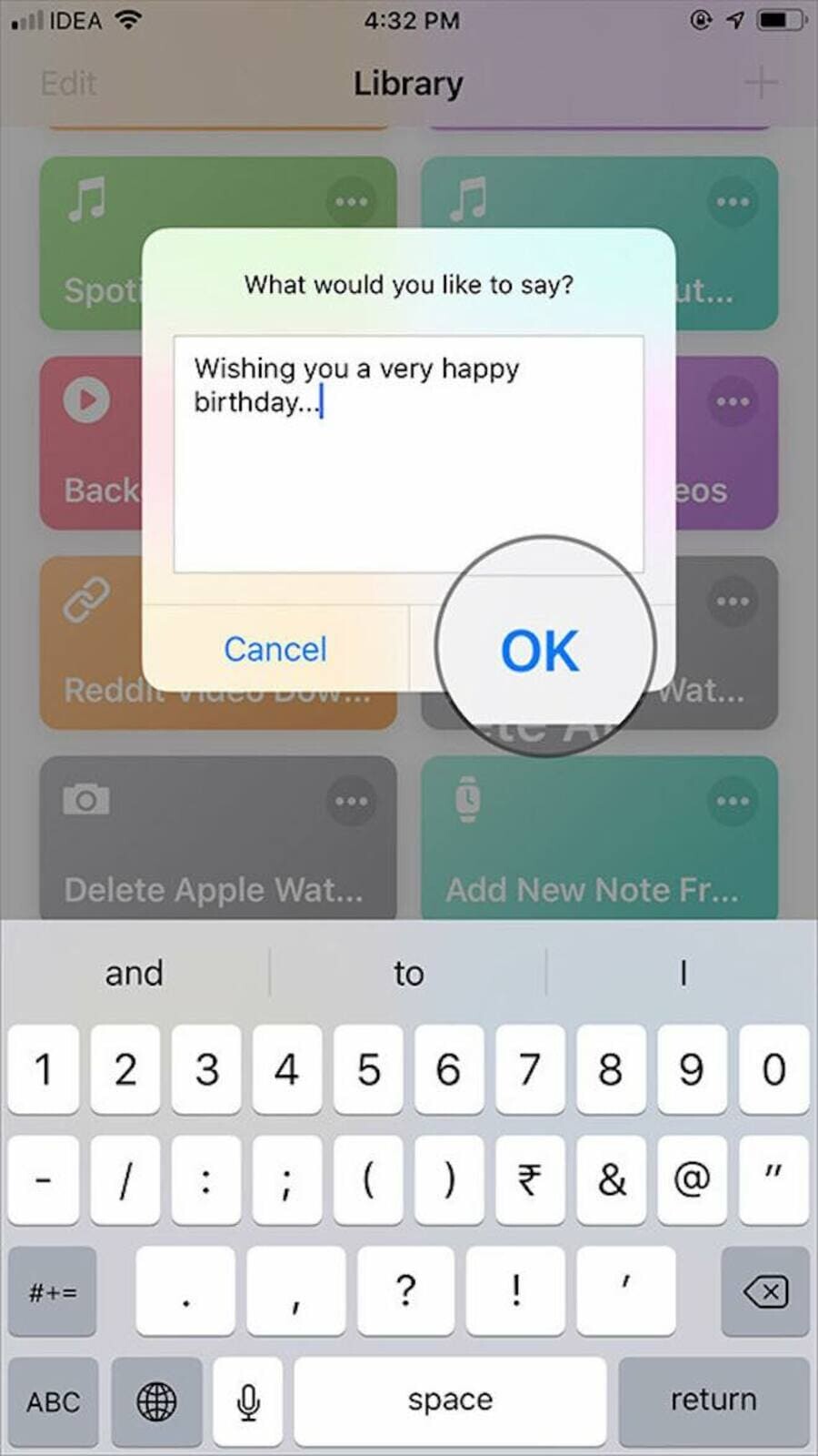 Cách hẹn giờ gửi SMS tự động dành cho tín đồ iPhone - Hình 7