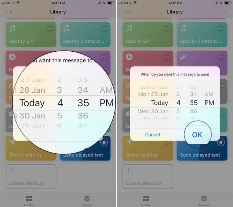 Cách hẹn giờ gửi SMS tự động dành cho tín đồ iPhone - Hình 8