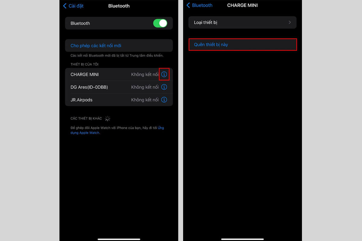 Cách khắc phục tình trạng iPhone không kết nối được Bluetooth - Hình 3 Cách khắc phục tình trạng iPhone không kết nối được Bluetooth - Hình 3