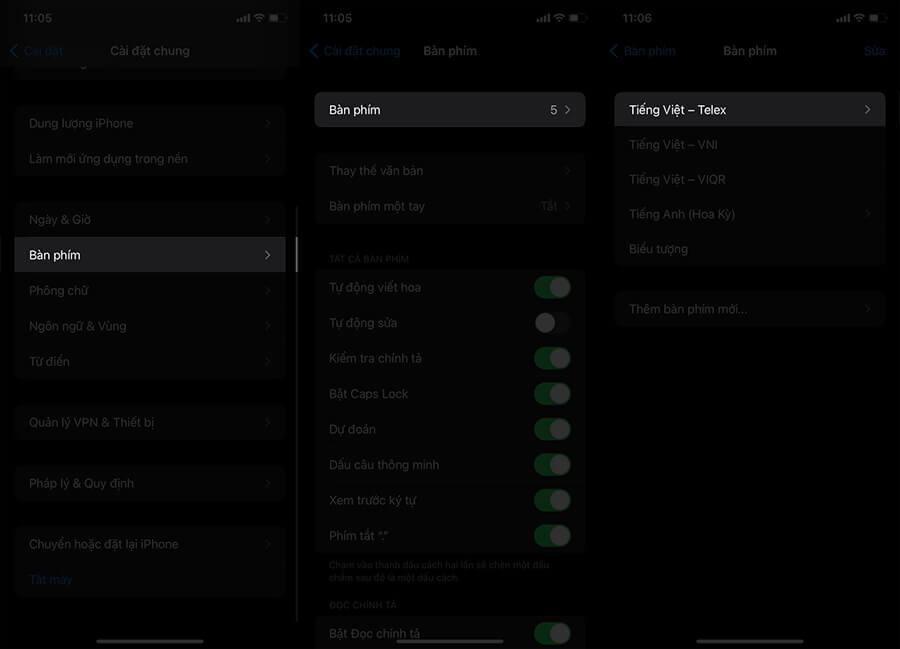 Cách khắc phục lỗi bàn phím tiếng Việt trên iOS 16 vô cùng hiệu quả - Hình 2 Cách khắc phục lỗi bàn phím tiếng Việt trên iOS 16 - Hình 2
