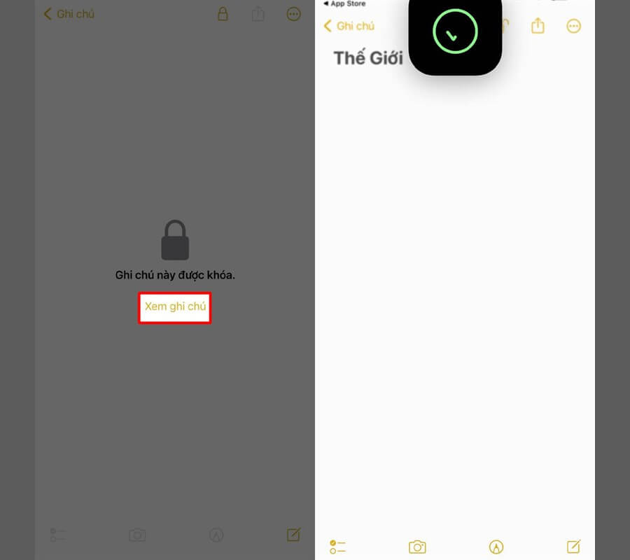 Cách khóa ghi chú trên iPhone 14 series bằng Face ID để bảo mật nội dung - Hình 3