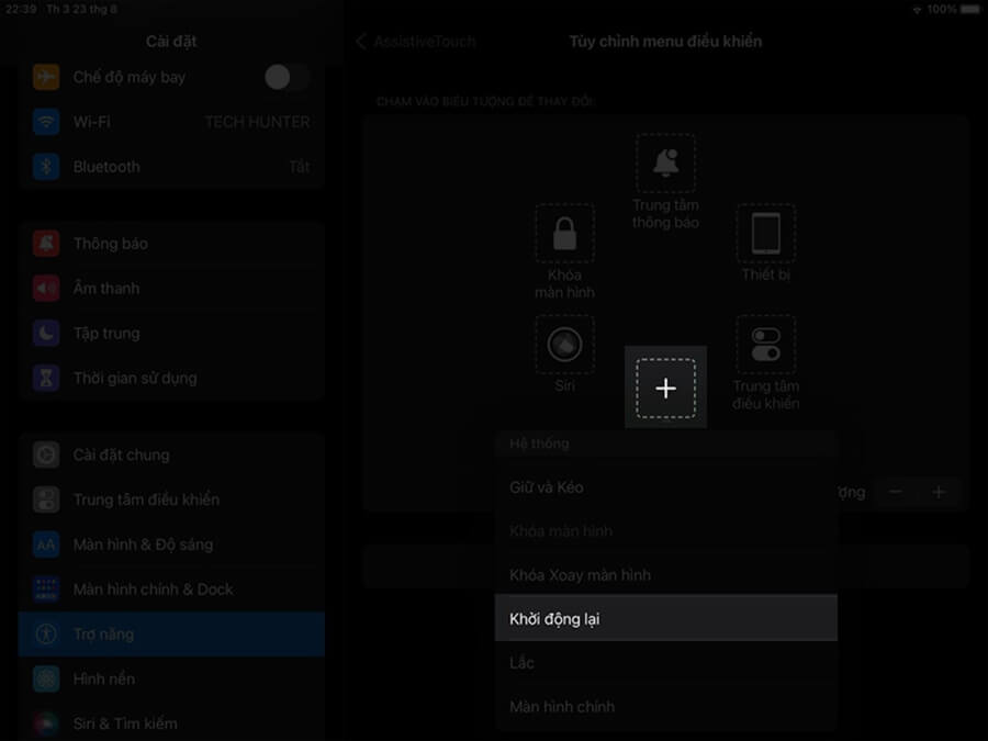 Cách khởi động lại iPad mà không cần nút bấm vật lý - Hình 4 Cách khởi động lại iPad mà không cần nút bấm vật lý - Hình 4