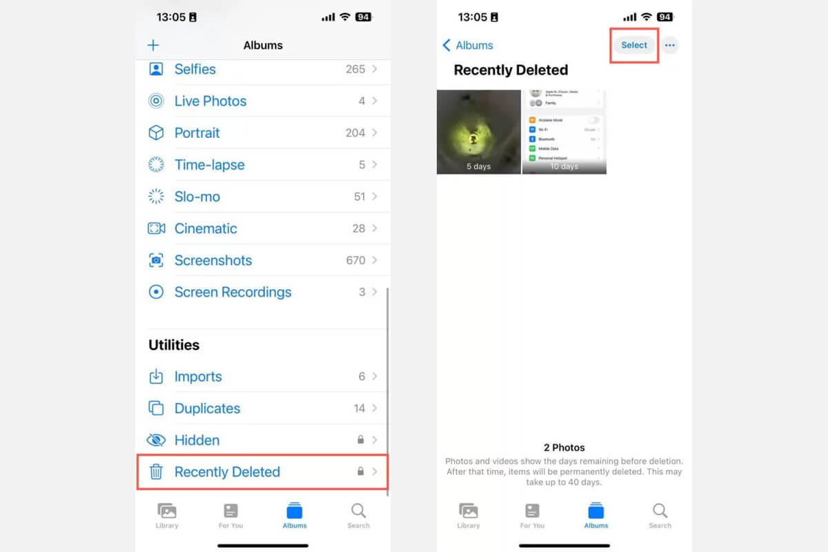 Cách khôi phục ảnh đã xoá trên iPhone - Hình 1