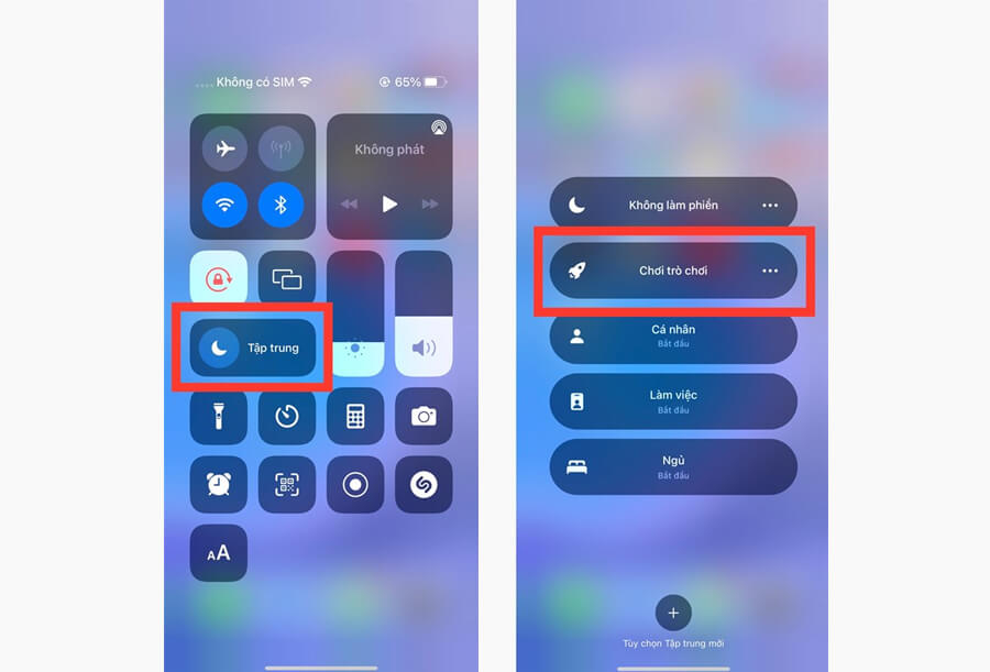 Cách kích hoạt Game Mode trên iPhone, giúp bạn không bị làm phiền khi đang trong cuộc chơi - Hình 5 Cách kích hoạt Game Mode trên iPhone, giúp bạn không bị làm phiền khi đang trong cuộc chơi - Hình 5