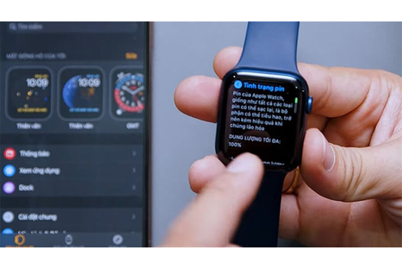 Cách kiểm tra pin Apple Watch đã bị chai hay chưa