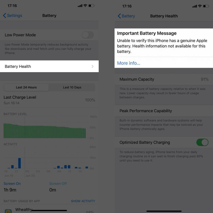 Cách kiểm tra xem iPhone có bị thay camera hay không trên iOS 14.4 - Hình 4