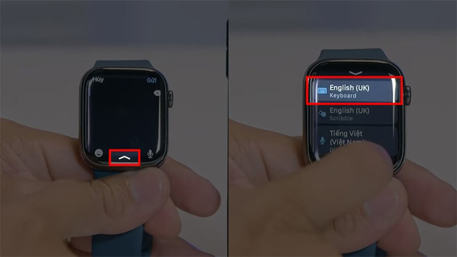 Cách mở bàn phím keyboard trên Apple Watch để có thể soạn và gửi văn bản - Hình 3 Cách mở bàn phím keyboard trên Apple Watch để có thể soạn và gửi văn bản - Hình 3