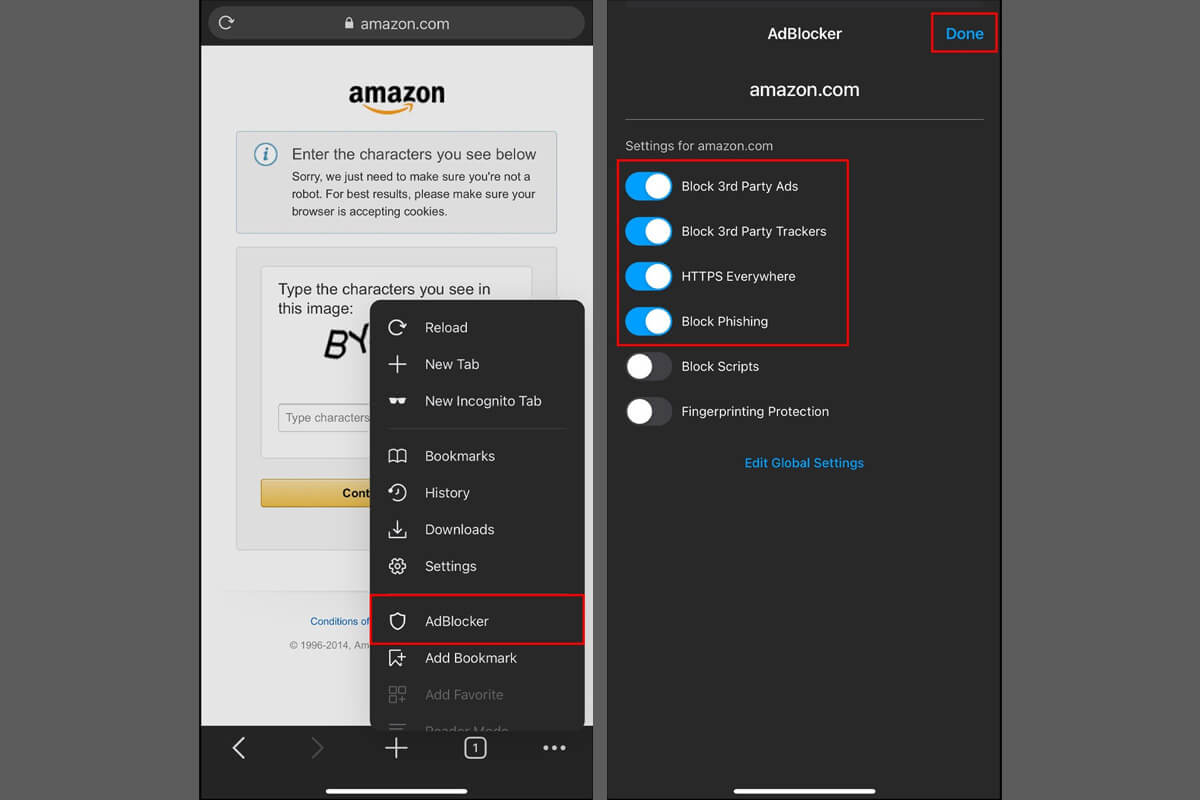 Cách ngăn cửa sổ nhảy lên khi duyệt web trên iPhone - Hình 2 Cách ngăn cửa sổ nhảy lên khi duyệt web trên iPhone - Hình 2