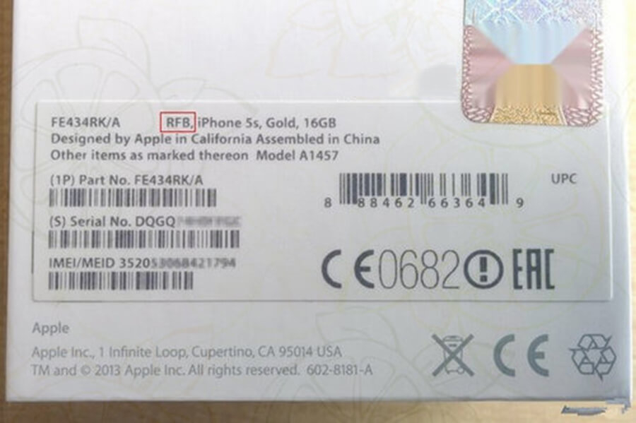 Cách nhận biết iPhone đã được tân trang lại hay đã sửa chữa chưa - Hình 1 Cách nhận biết iPhone đã được tân trang lại hay đã sửa chữa chưa - Hình 1