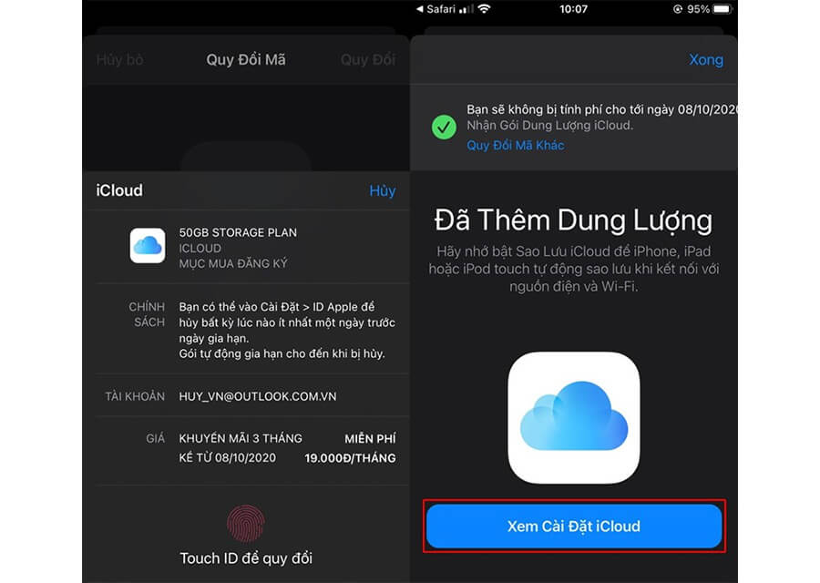 Cách nhận ngay 50GB dung lượng iCloud miễn phí trong 3 tháng - Hình 2