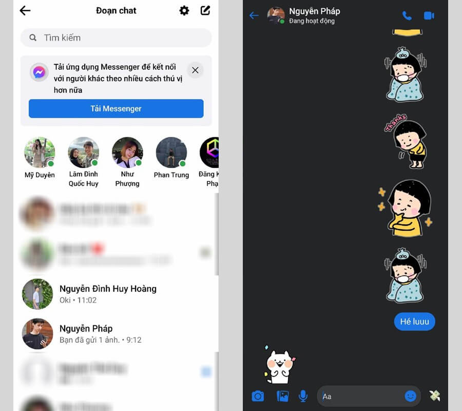 Hướng dẫn cách nhắn tin trực tiếp ngay trên ứng dụng Facebook - Hình 2