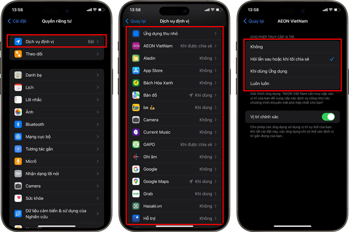 Cách quản lý vị trí trên iPhone giúp bảo vệ quyền riêng tư hiệu quả - Hình 1 Cách quản lý vị trí trên iPhone - Hình 1