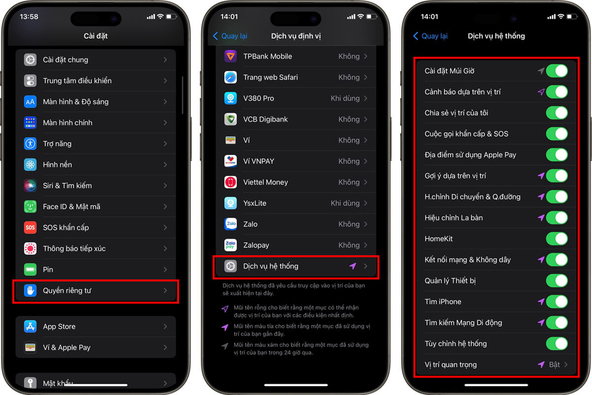 Cách quản lý vị trí trên iPhone giúp bảo vệ quyền riêng tư hiệu quả - Hình 3 Cách quản lý vị trí trên iPhone - Hình 3