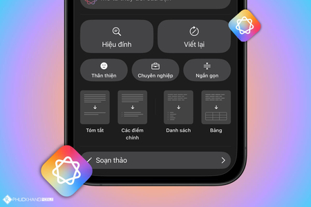Cách dùng Công cụ viết của Apple Intelligence trên iPhone hiệu quả