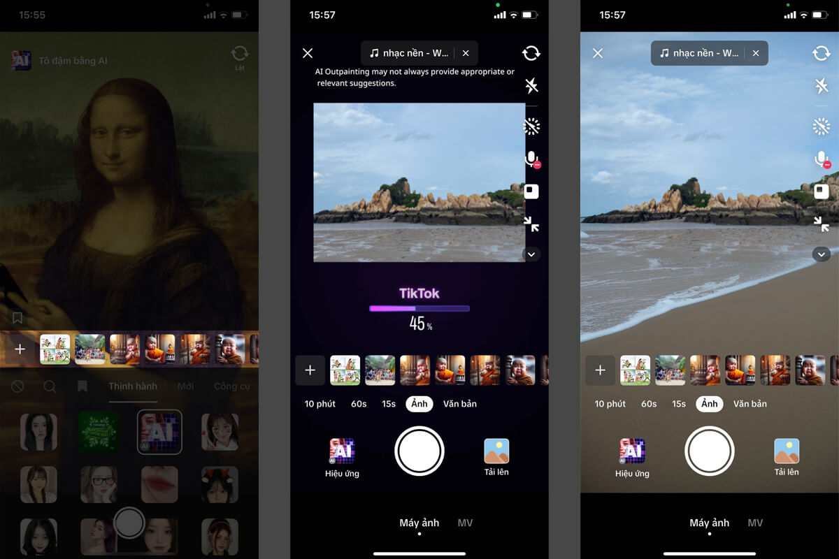 Cách sử dụng hiệu ứng mở rộng ảnh AI trên TikTok - Hình 2 Cách sử dụng hiệu ứng mở rộng ảnh AI trên TikTok - Hình 2