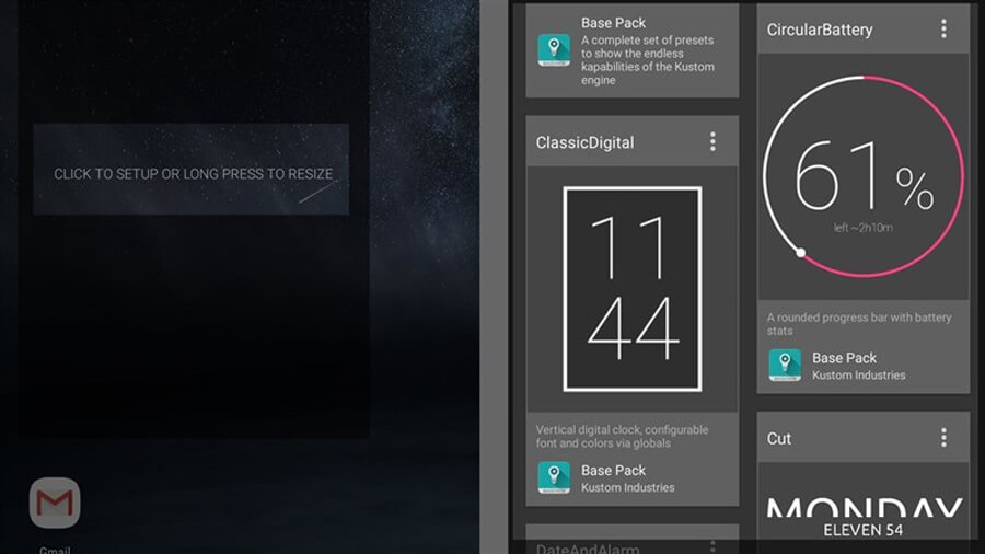 Cách sử dụng màn hình widget iOS 14 trên điện thoại Android - Hình 2 Cách sử dụng màn hình widget iOS 14 trên điện thoại Android - Hình 2