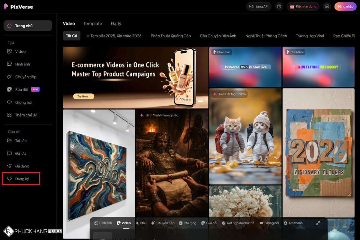 Cách sử dụng PixVerse AI để tạo video và hình ảnh cực đơn giản - Hình 2 Cách đăng ký tài khoản PixVerse AI
