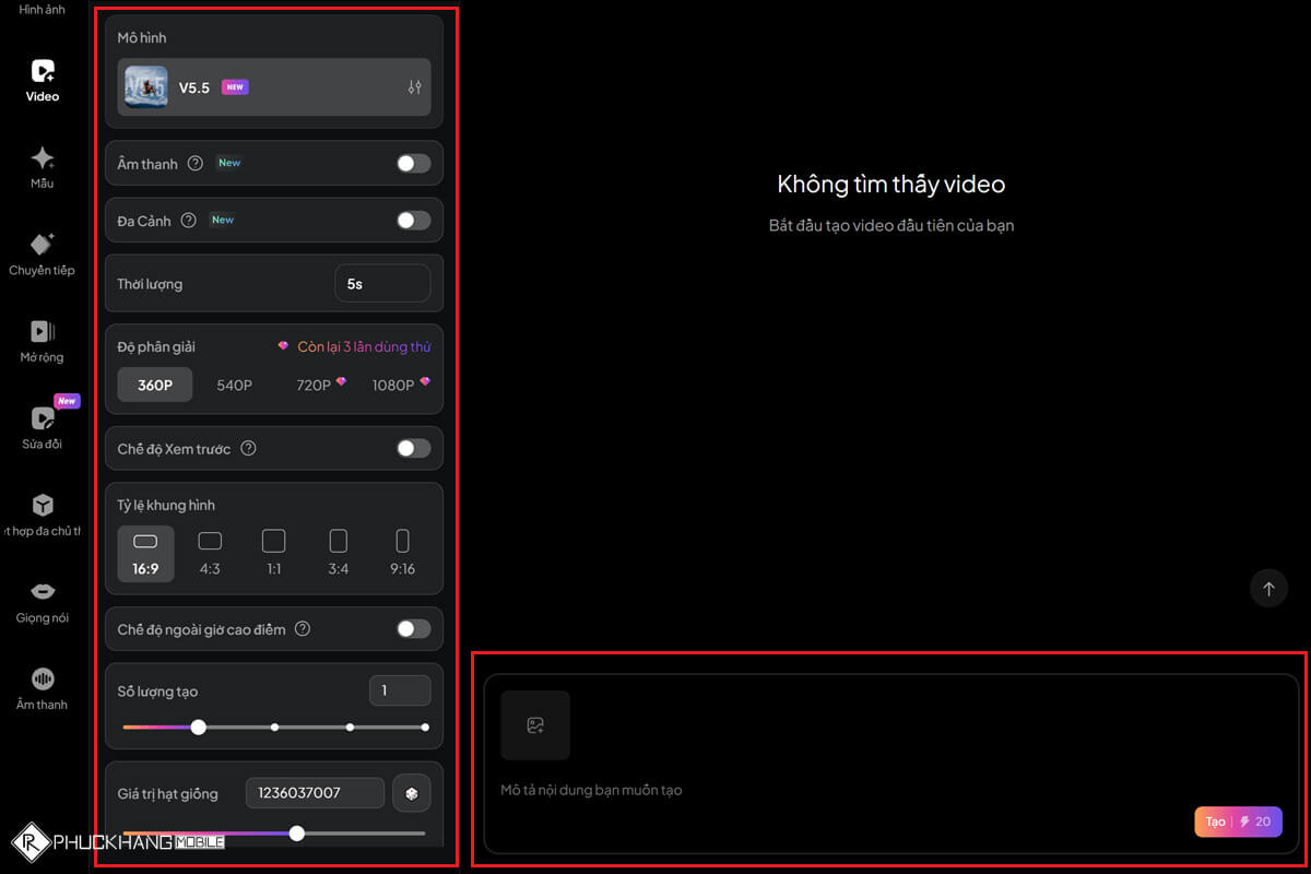 Cách sử dụng PixVerse AI để tạo video và hình ảnh cực đơn giản - Hình 5 Tạo video bằng AI