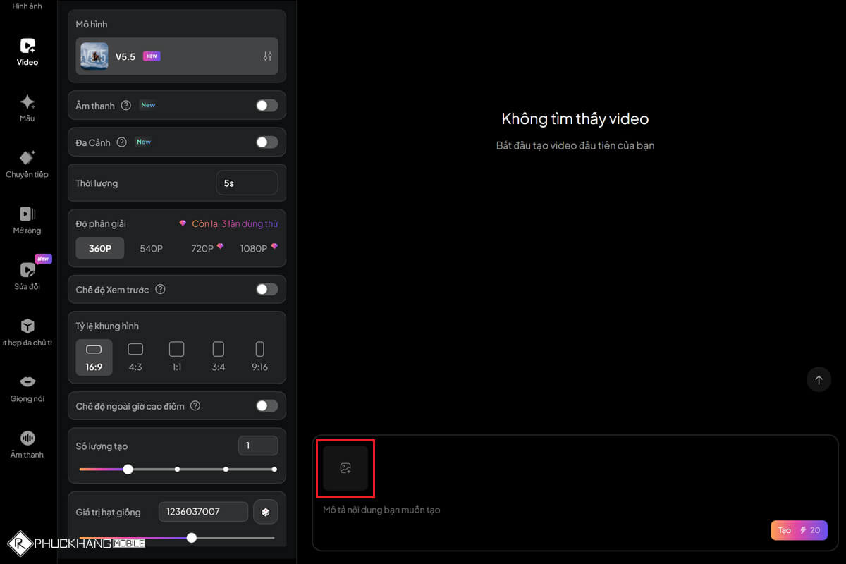 Cách sử dụng PixVerse AI để tạo video và hình ảnh cực đơn giản - Hình 6 Công cụ AI tạo video cho người mới