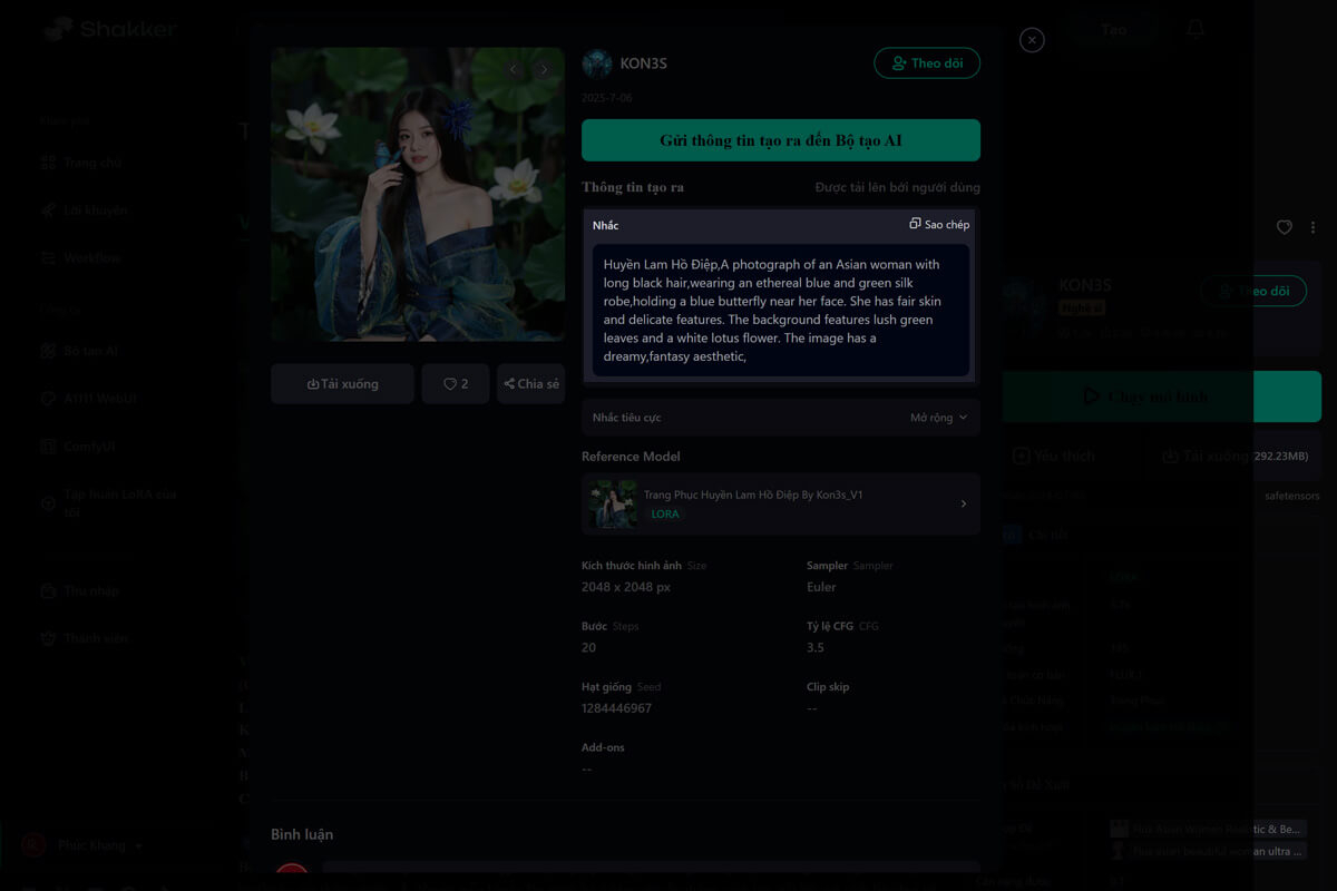 Mô tả để tạo ảnh bằng AI Mô tả để tạo ảnh bằng AI