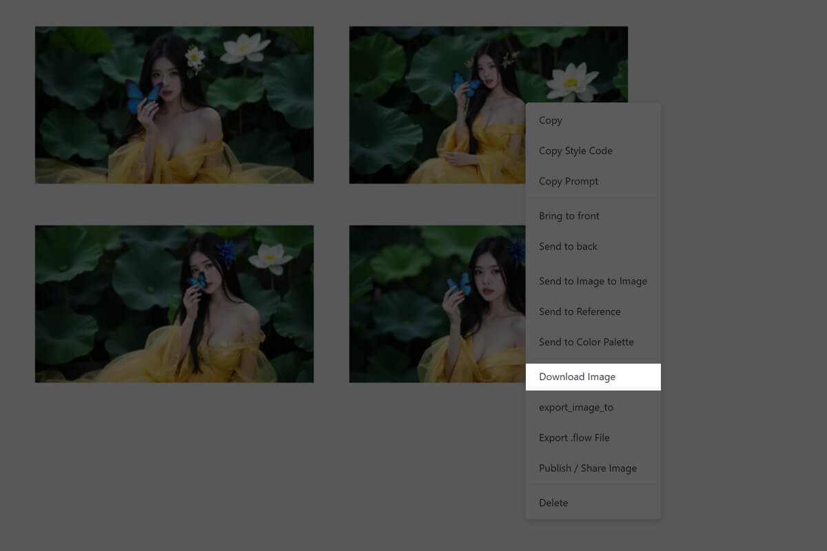 Lưu ảnh sau chỉnh sửa bằng Shakker Ai Lưu ảnh sau chỉnh sửa bằng Shakker Ai