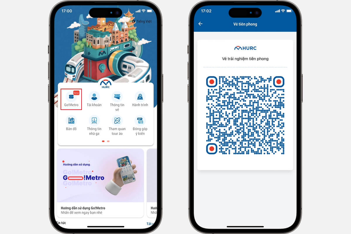 Cách sử dụng ứng dụng Metro HCMC - Hình 2